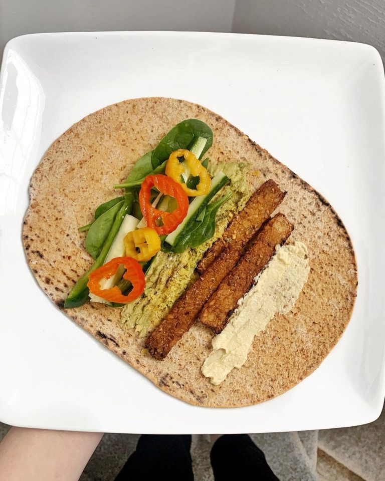TEMPEH BACON LUNCH WRAP

Tempeh is my favourite source of plant based protein at…