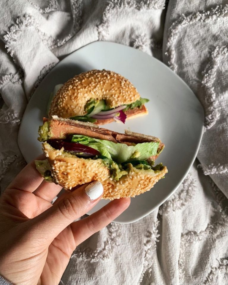 A lil bagel sammy appreciation post for this Thursday morning  I used an  sesame…