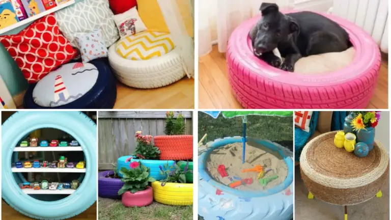 Upcycle Tires: 10 Fantastic DIY Creations