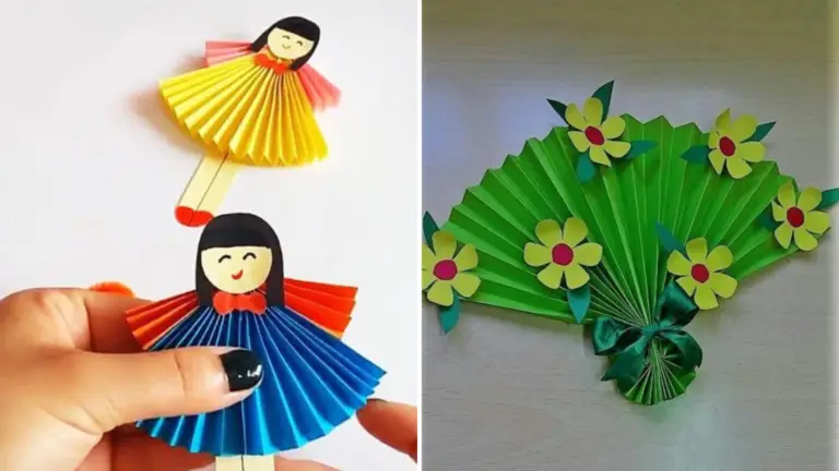 Playful Accordion Paper Crafts for Young Creators