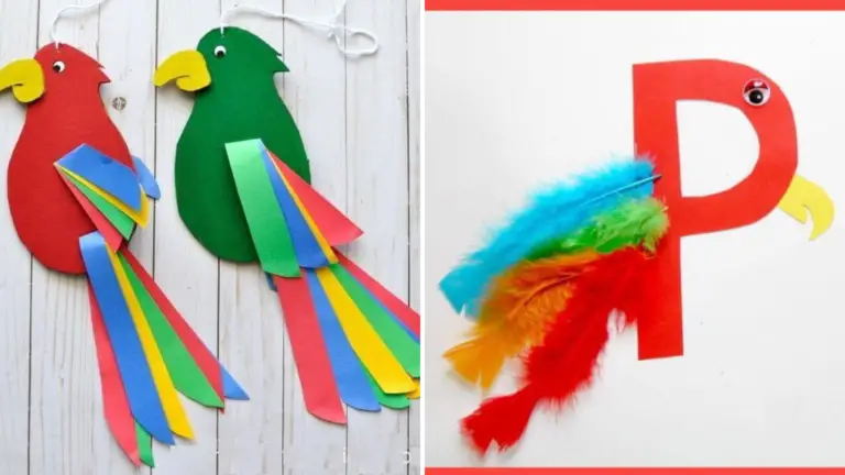 Parrot Pals: Exciting Crafts and Activities for Children