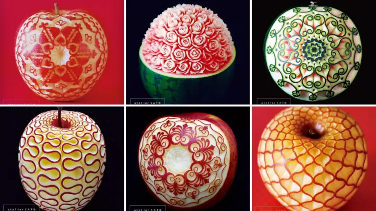 Masterful Carvings Transform Fruits and Vegetables into Stunning Art