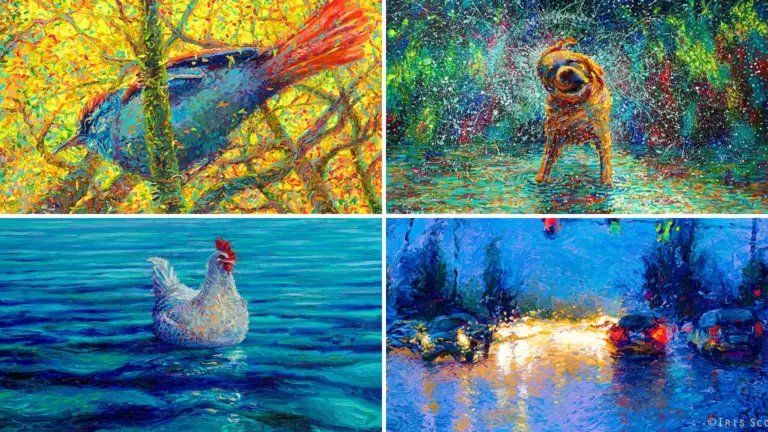 Iris Scott’s Lively Finger-Painted Masterpieces